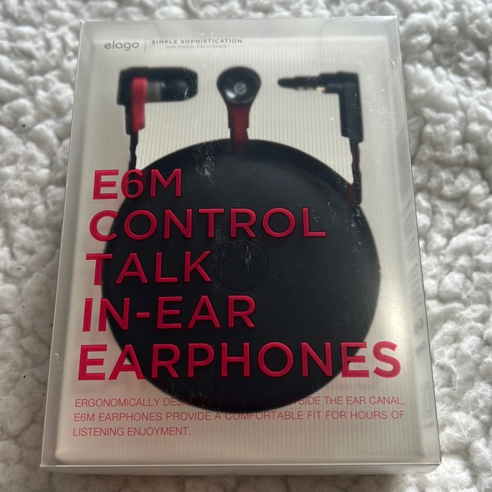 NEW E6M CONTROL TALK IN-EAR EARPHONES